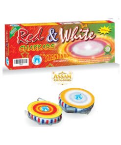 Red & White Chakkars (10 Pcs)
