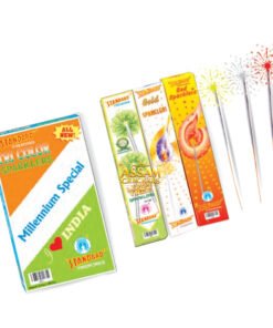 Tri Color Sparklers (15 CM 30 Pcs)