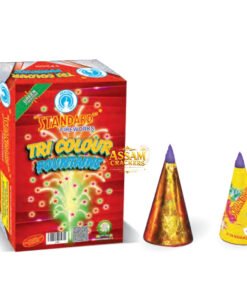 Tri Colour Fountain Gold (5 Pcs)